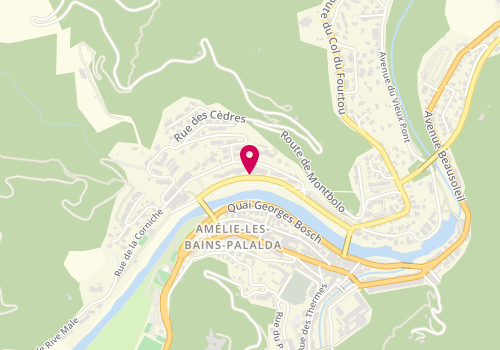 Plan de DUTITRE Matthieu, 36 Boulevard Petite Provence, 66110 Amélie-les-Bains-Palalda