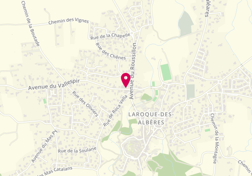 Plan de SALLAGOITY-PALUT Isabelle, 4 Avenue du Vallespir, 66740 Laroque-des-Albères