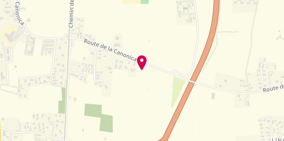 Plan de DA Silva PEREIRA Chloé, Route de la Canonica, 20290 Lucciana