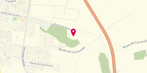 Plan de CARETTE Florent, Route du Village Revinco le Carré Saint Jean, 20290 Borgo