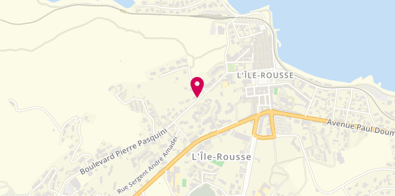 Plan de DELAUNAY Simon, 8 Boulevard Pierre Pasquini, 20220 L'Île-Rousse