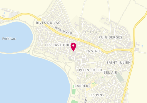 Plan de LAGRIFFE Nathalie, 7 Place des 2 Catalognes, 66180 Villeneuve-de-la-Raho
