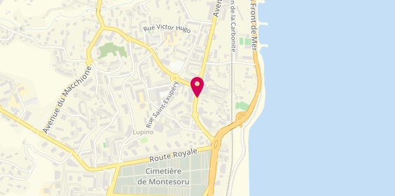 Plan de POGGI-CALISTRI Marie-Claire, 757 Avenue de la Liberation, 20600 Bastia