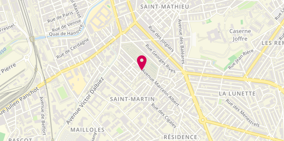 Plan de ARIDON Patrice, 26 Avenue Marcellin Albert, 66000 Perpignan