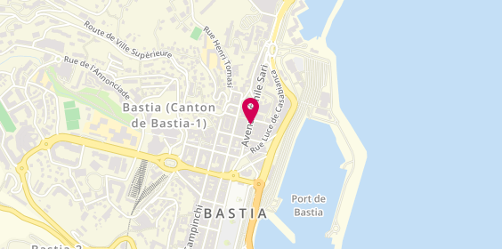 Plan de MELA Emilie, 6 Avenue Emile Sari, 20200 Bastia