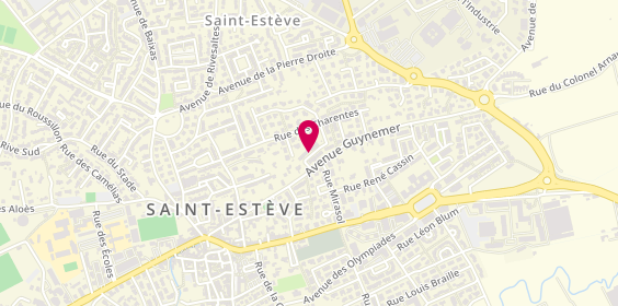 Plan de PLISSON Julie, 7 Rue D 'Armagnac, 66240 Saint-Estève