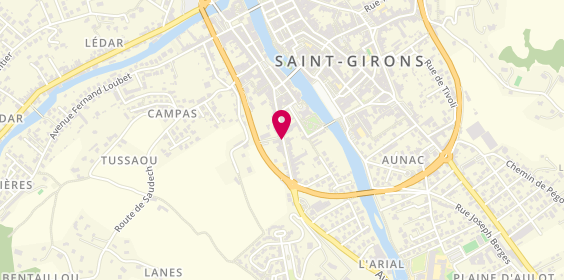Plan de LOURDE Cédric, 30 Ter Avenue Gallieni, 09200 Saint-Girons