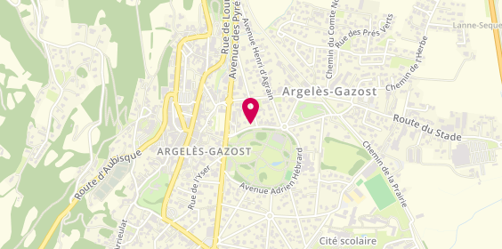 Plan de DE LA PUENTE CANIZARES Cristina, Rue Adrien Hebrard, 65400 Argelès-Gazost