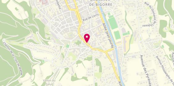 Plan de CHEVALIER Théo, 20 Rue des Pyrenees, 65200 Bagnères-de-Bigorre