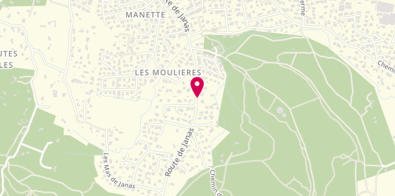 Plan de ALBERTELLI Didier, 946 Route de Janas, 83500 La Seyne-sur-Mer