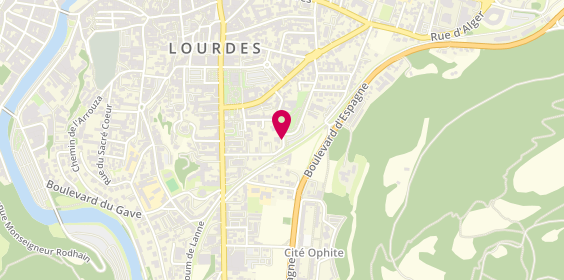 Plan de LATAPIE Franck, 20 Rue de L 'Hotel de Ville, 65100 Lourdes