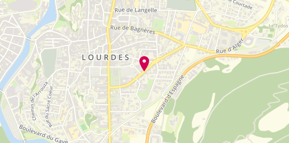 Plan de DESNOYERS Pierre, 36 Avenue du Marechal Juin, 65100 Lourdes