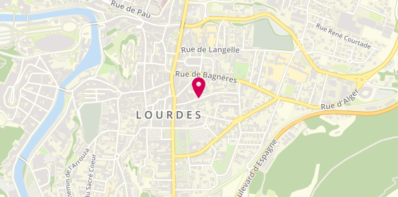 Plan de PARDO César, 12 Avenue du Marechal Joffre, 65100 Lourdes
