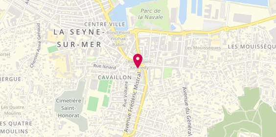 Plan de BAJODEK Brice, 2 Avenue Frédéric Mistral, 83500 La Seyne-sur-Mer