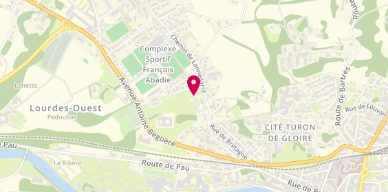Plan de DEBIEN Chloé, 17 Chemin de Lannedarre, 65100 Lourdes