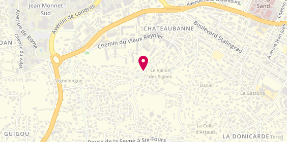 Plan de DESCHAUMES Caroline, 281 Chemin de Chateaubanne, 83500 La Seyne-sur-Mer