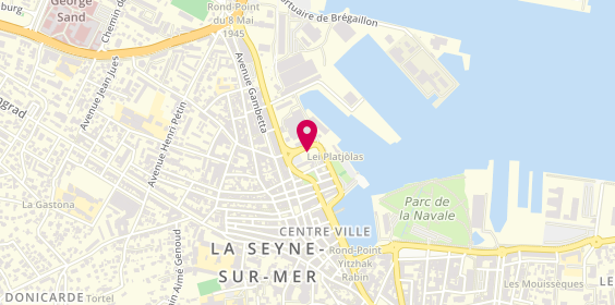 Plan de DOS Reis Gilles, Place des Esplageolles, 83500 La Seyne-sur-Mer
