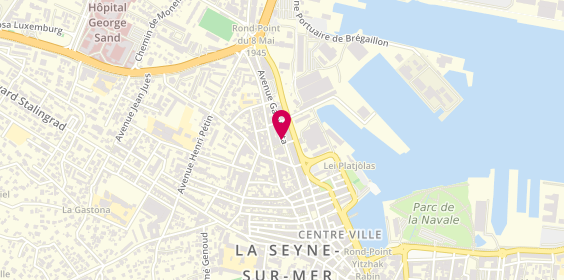 Plan de LE Marec Thomas, 52 Avenue Gambetta, 83500 La Seyne-sur-Mer
