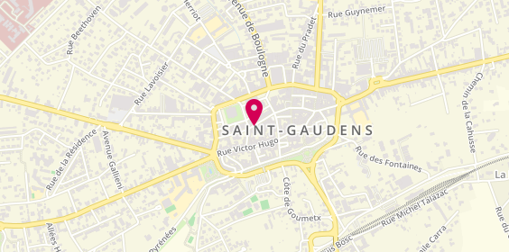 Plan de ANDRITSAKIS Dimitri, 10 Rue de la Republique, 31800 Saint-Gaudens