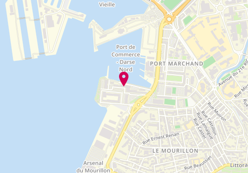 Plan de NAILA Méhdi, Avenue du Port de Plaisance, 83000 Toulon