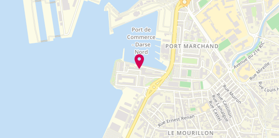 Plan de IACOB Daniela, Avenue du Port de Plaisance, 83000 Toulon