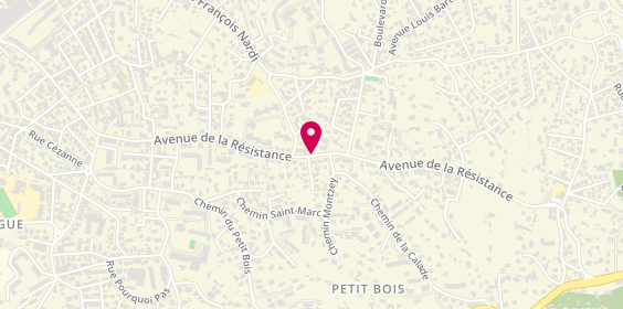 Plan de ROCHE Axel, 1279 Avenue de la Resistance, 83000 Toulon