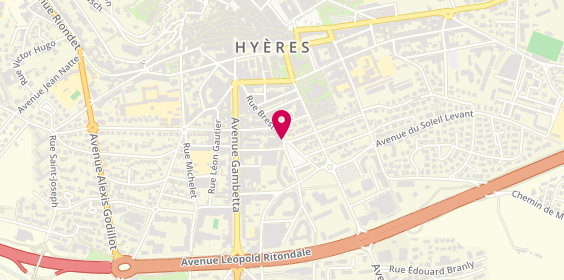 Plan de MINASSIAN Mylène, 26 Rue Brest, 83400 Hyères
