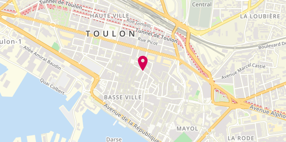 Plan de FONS Martin, 2 Rue Ferdinand Pelloutier, 83000 Toulon