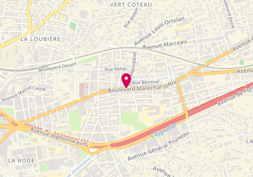 Plan de MIHALACHE Andrei-Cosmin, 192 Boulevard Marechal Joffre, 83100 Toulon