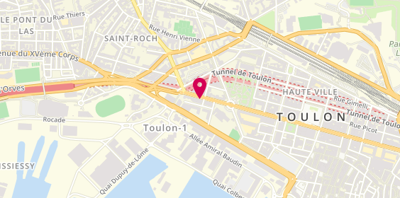 Plan de DUCLOS Marie, 113 Avenue du Marechal Foch, 83000 Toulon