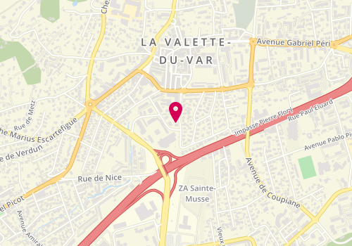 Plan de TCHAKMICHIAN Serge, Avenue Pasteur, 83160 La Valette-du-Var