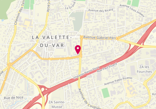 Plan de MARTIN Juliette, 275 Boulevard du General Leclerc, 83160 La Valette-du-Var