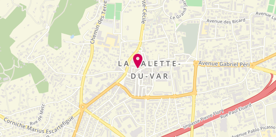 Plan de BRECQUEVILLE Martine, 9 Rue Laurent Germain, 83160 La Valette-du-Var