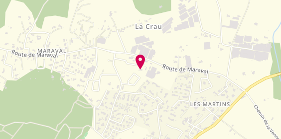 Plan de CEAUSU Daniela, 647 Bis Route de Maraval, 83260 La Crau