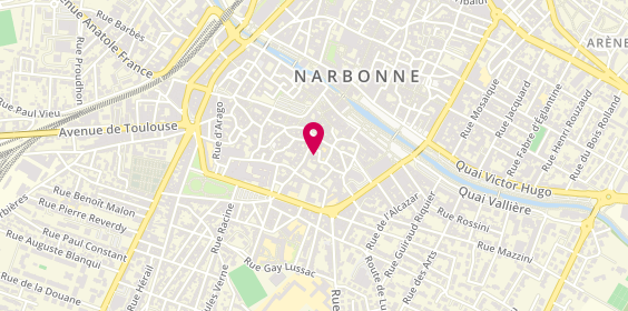 Plan de DIURNO Marion, 6 Place Belfort, 11100 Narbonne