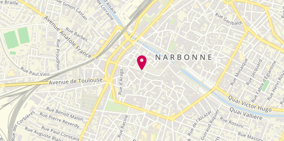 Plan de LABIT Philippe, 41 Rue Parerie, 11100 Narbonne