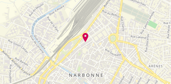 Plan de MARTY Brice, 15 Lotissement Marcel Sembat, 11100 Narbonne