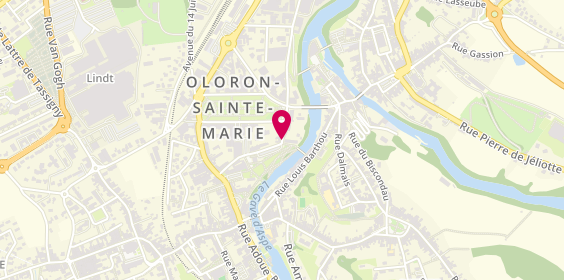 Plan de MICHEL Claire, 8 Rue de la Poste, 64400 Oloron-Sainte-Marie