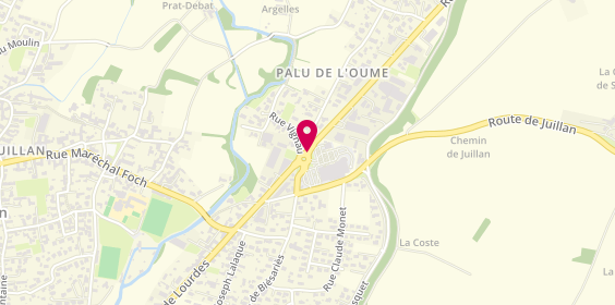 Plan de OUSSET Pierre Olivier, 13 D Route de Lourdes, 65290 Juillan