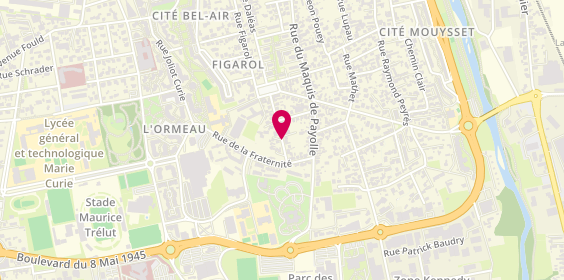 Plan de CARON Gautier, 22 Rue du Pic du Midi, 65000 Tarbes