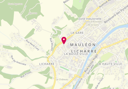 Plan de NEGUELOUA Gillen, 9 Cite Saint Jean, 64130 Mauléon-Licharre