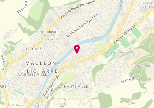 Plan de GOALARD Olivier, 8 Lotissement de Belzunce, 64130 Mauléon-Licharre