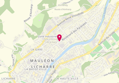 Plan de ERRECARRET Annick, 35 Boulevard des Pyrenees, 64130 Mauléon-Licharre