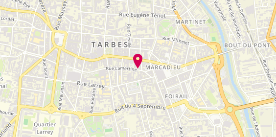 Plan de LASSERRE Franck, 36 Rue Lamartine, 65000 Tarbes