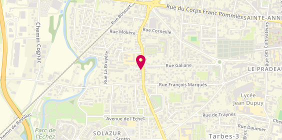 Plan de REA Mathilde, 30 Boulevard Lacaussade, 65000 Tarbes