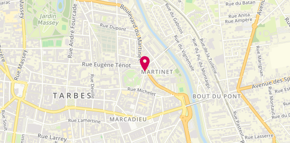 Plan de RAPHANEAU Denis, 22 Rue des Carmes, 65000 Tarbes