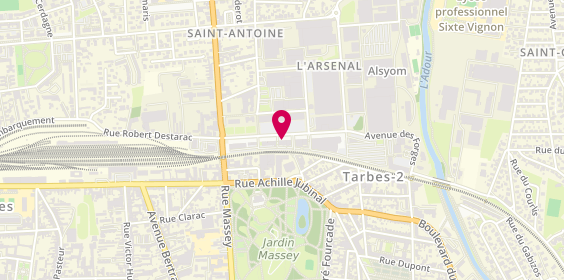 Plan de SAGOLS Arnaud, 6 Avenue des Forges, 65000 Tarbes