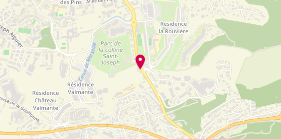Plan de GUENOUN-FERRER Faustine, 317 Boulevard du Redon, 13009 Marseille