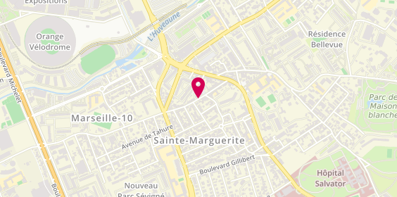 Plan de OCANA Raymond, 4 Avenue du Commandant Guilbaud, 13009 Marseille