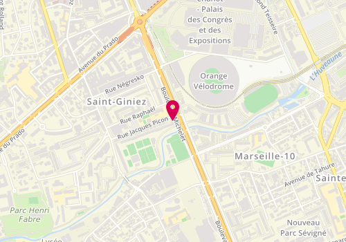 Plan de LUONGO Jean Pierre, 82 Boulevard Michelet, 13008 Marseille